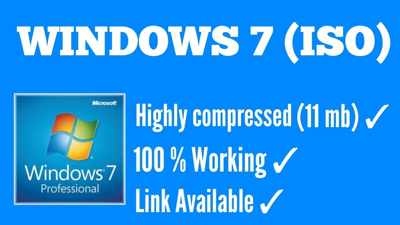 download windows 7 ultimate highly compressed iso